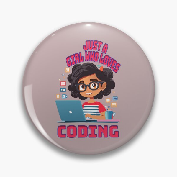 Item preview, Just a girl who loves coding designed and sold by Firas Aljazzar.