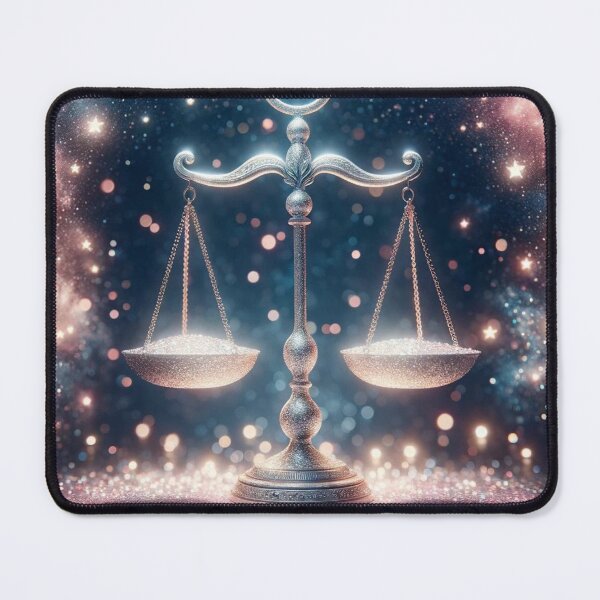 Item preview, Libra Zodiac sign with glitter designed and sold by ZodiBlend.