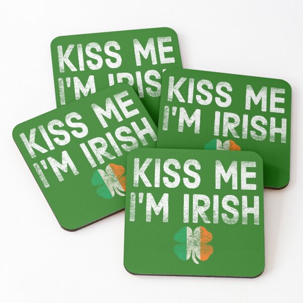 Item preview, Kiss Me I'm Irish designed and sold by Angry Swan Designs.