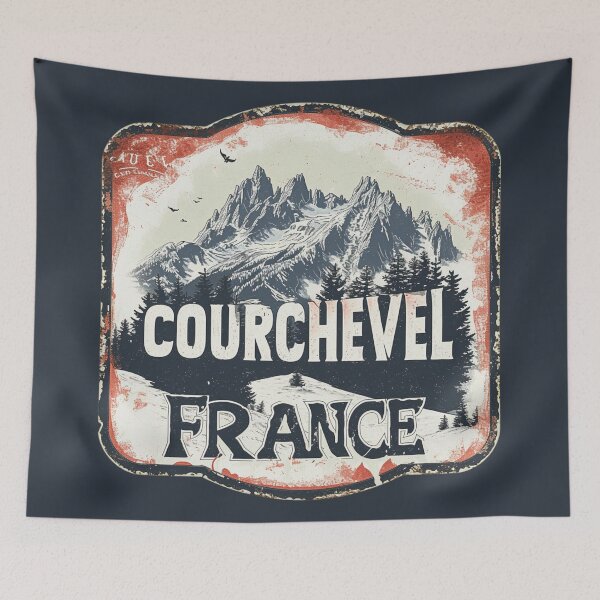 Item preview, Courchevel France designed and sold by GoodOldVintage.