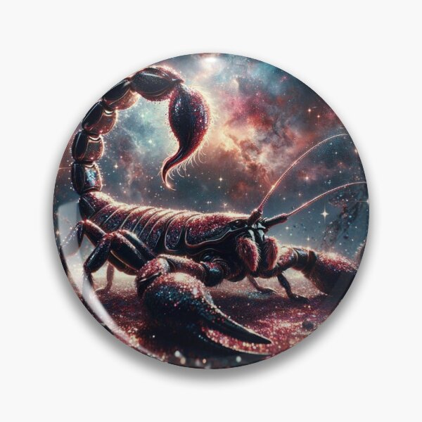 Item preview, Scorpio Zodiac sign with glitter designed and sold by ZodiBlend.