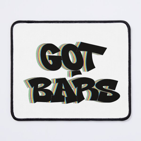 Item preview, Got Bars - 3d - Graffiti Style 3d Outline - designed and sold by onjcdesign.