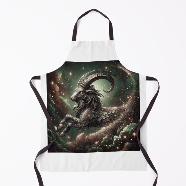 Item preview, Capricorn Zodiac sign with glitter designed and sold by ZodiBlend.