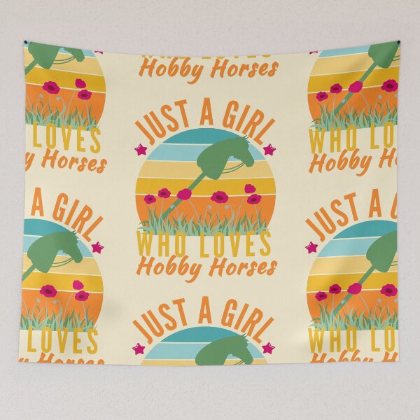 Item preview, Hobby horsing  just a girl who loves hobby horses sunset designed and sold by Lady-Frost.