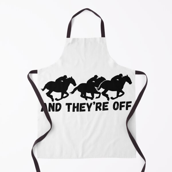 Item preview, And They're Off! Horse Racing design designed and sold by CheltFest.