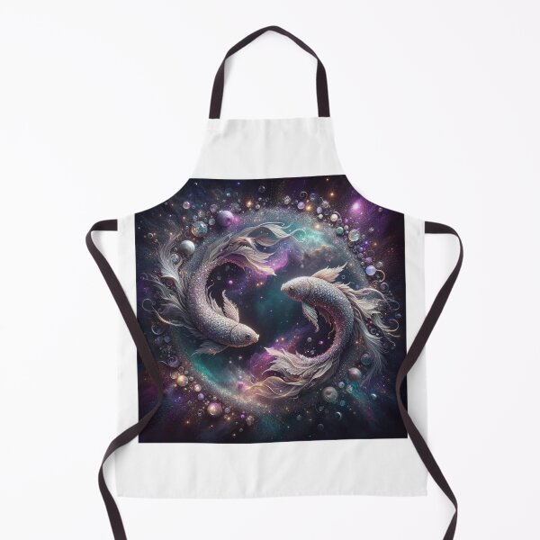 Item preview, Pisces Zodiac sign with glitter designed and sold by ZodiBlend.