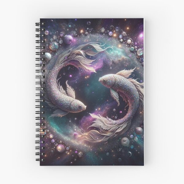 Item preview, Pisces Zodiac sign with glitter designed and sold by ZodiBlend.
