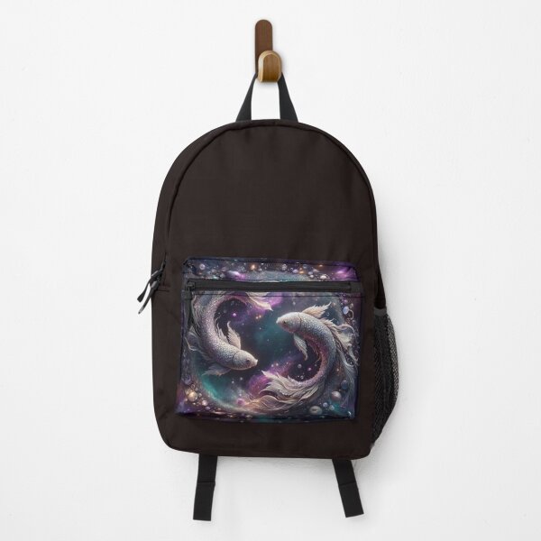 Item preview, Pisces Zodiac sign with glitter designed and sold by ZodiBlend.