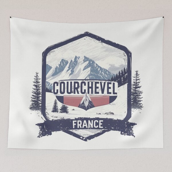 Item preview, Courchevel France designed and sold by GoodOldVintage.