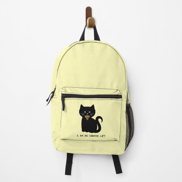 Item preview, I am an indoor cat - cute introvert cat - pizza cat designed and sold by stayartsy07.