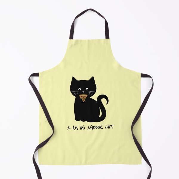 Item preview, I am an indoor cat - cute introvert cat - pizza cat designed and sold by stayartsy07.