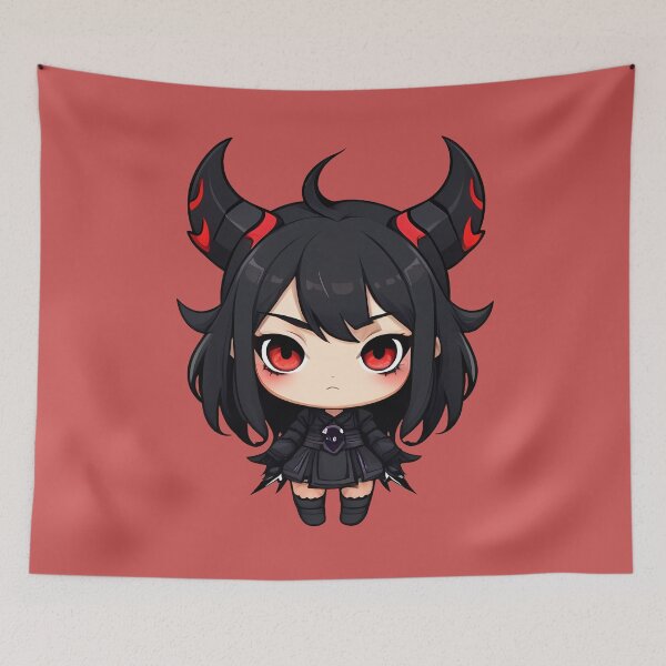 Item preview, Cute Monster Demon Girl designed and sold by MadnessEnvelope.