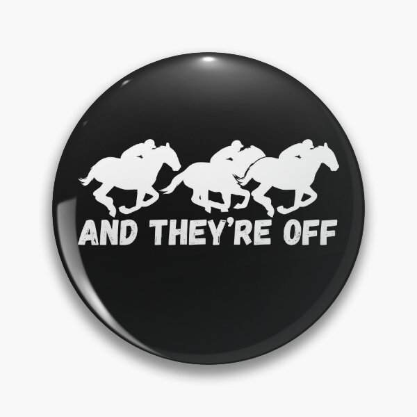 Aperçu de l'œuvre Et ils sont partis - Conception de courses de chevaux créée et vendue par CheltFest.