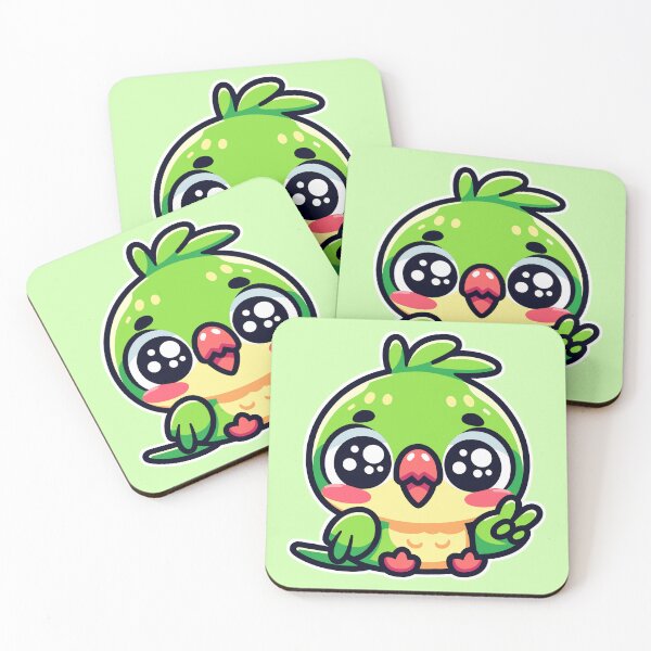 Item preview, Kawaii Cute Parrot 2 | Pets and Animals for Men and Women t-shirt designed and sold by panchiTWO.