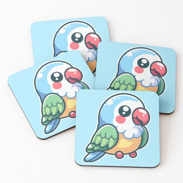 Item preview, Kawaii Cute Parrot 3 | Pets and Animals for Men and Women t-shirt designed and sold by panchiTWO.