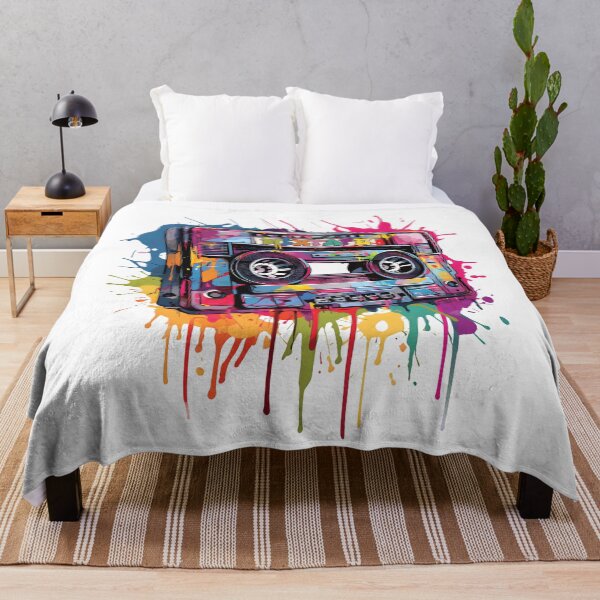 Item preview, Mixtape - Cassette - Paint splat - designed and sold by onjcdesign.