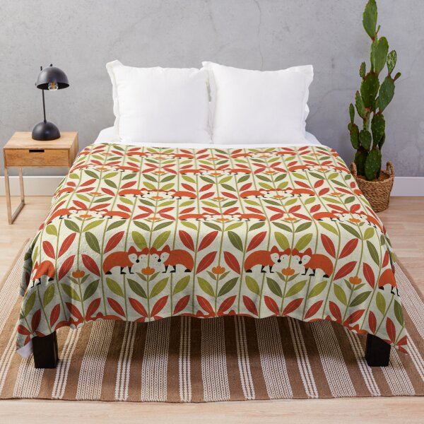 Item preview, Simple Fox Print Pattern designed and sold by MadeByBen.