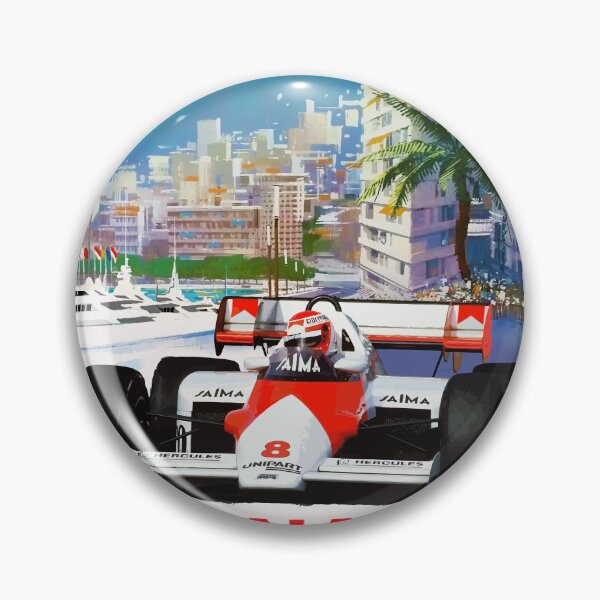 Item preview, Monaco GP 1984 Nikki Lauda designed and sold by Speedbirddesign.
