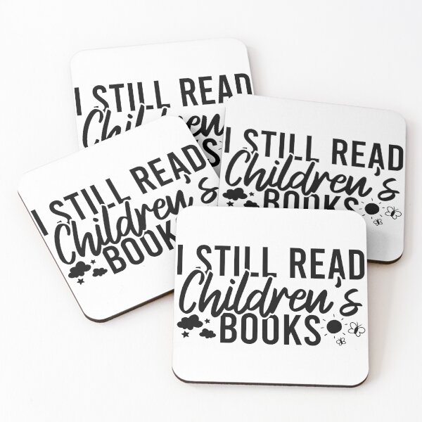 Item preview, Book Lover, I Still Read Children's Books designed and sold by Blonc-ou.