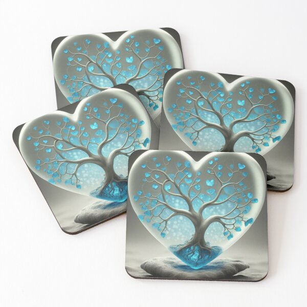 Item preview, glass heart 4 designed and sold by rayo-art.