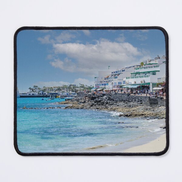 Item preview, Playa Blanca Promenade Lanzarote Canary Islands designed and sold by GG WALL ART.