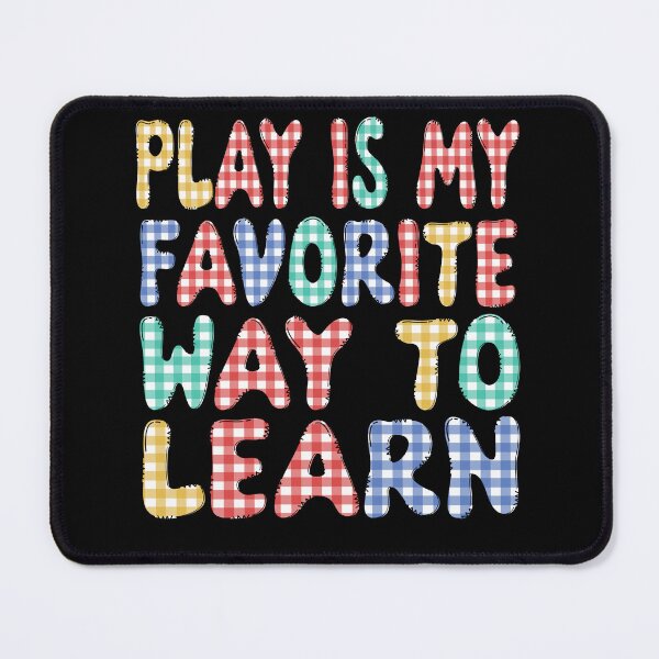 Item preview, Play Is My Favorite Way To Learn Speech Therapy designed and sold by Chmielayka.
