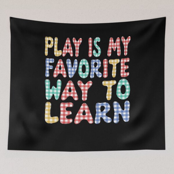 Item preview, Play Is My Favorite Way To Learn Speech Therapy designed and sold by Chmielayka.
