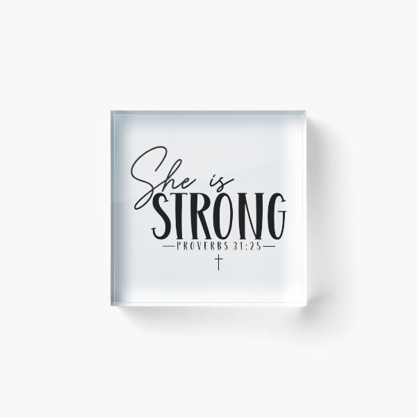 Item preview, She is strong designed and sold by WelmaPL.