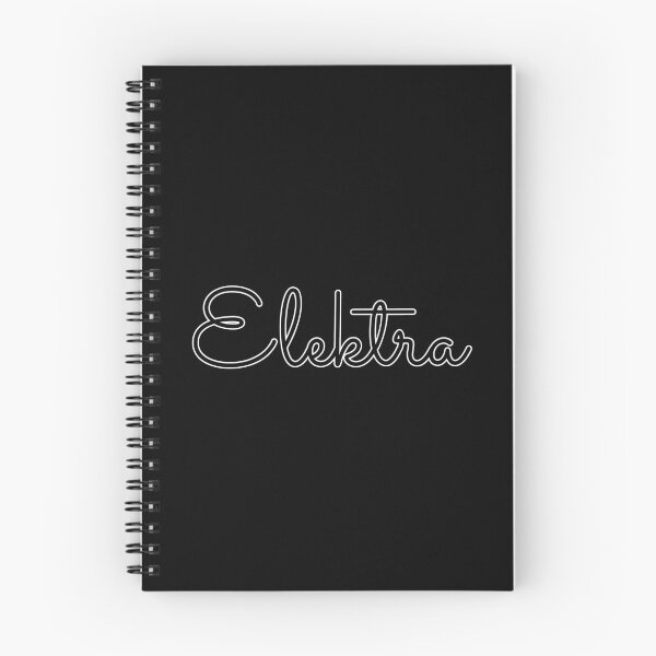 Item preview, Writing Elektra Name Label (Black) designed and sold by NormadWorld.