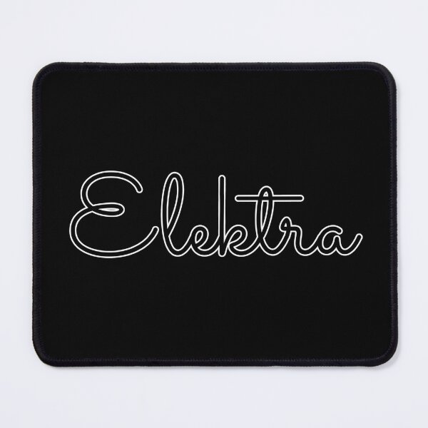 Item preview, Writing Elektra Name Label (Black) designed and sold by NormadWorld.