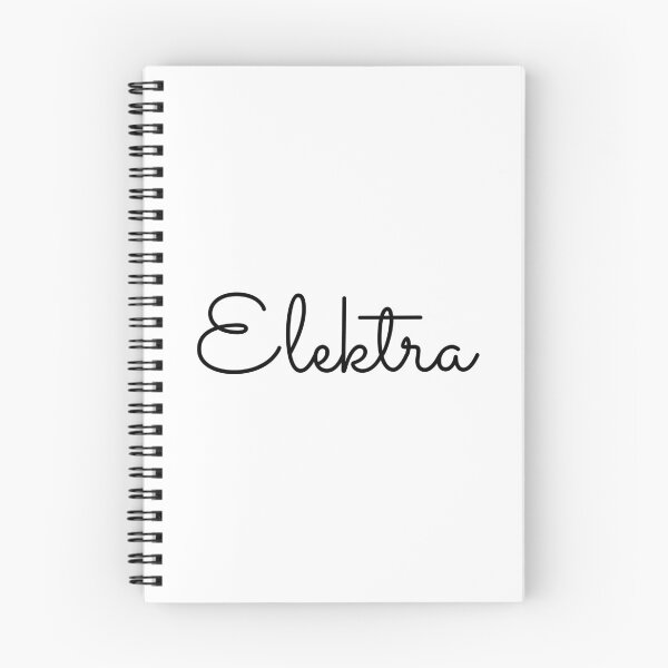Item preview, Writing Elektra Name Label designed and sold by NormadWorld.