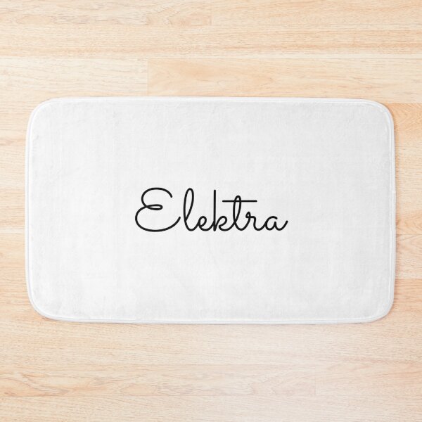 Item preview, Writing Elektra Name Label designed and sold by NormadWorld.
