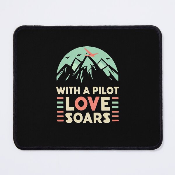 Item preview, With a Pilot, Love Soars! Pilot Husband designed and sold by DomTeesHaven.