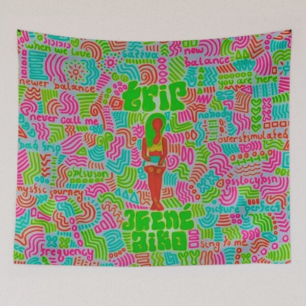 Item preview, Trip Jhené Aiko Album Art Song Titles designed and sold by sofjac.