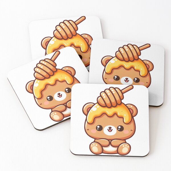 Item preview, Bear & Honey Cute Animals designed and sold by Delidream.