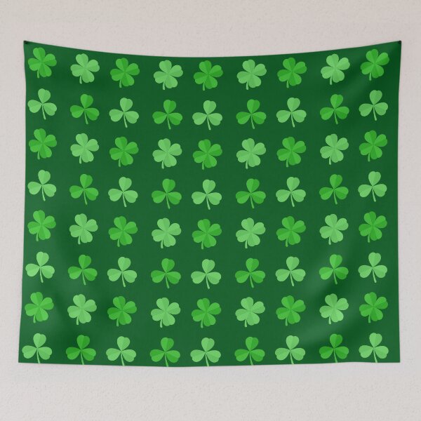 Item preview, Emerald Green Shamrock tapestry funny Dark Green delight designed and sold by shirtscom.