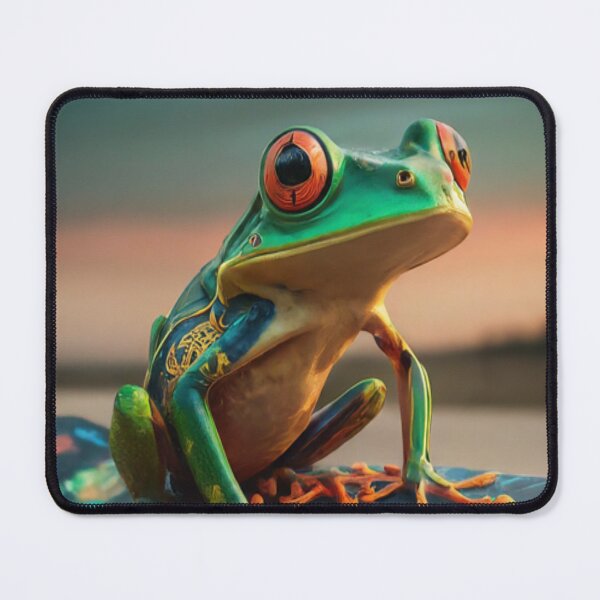 Item preview, FROG ON A SKATEBOARD designed and sold by Obinne.