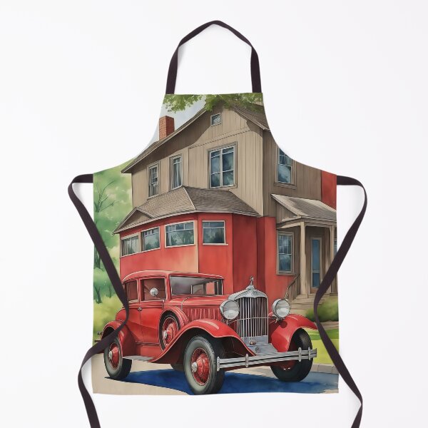 Item preview, Red vintage car from the 1930s designed and sold by Glineur.