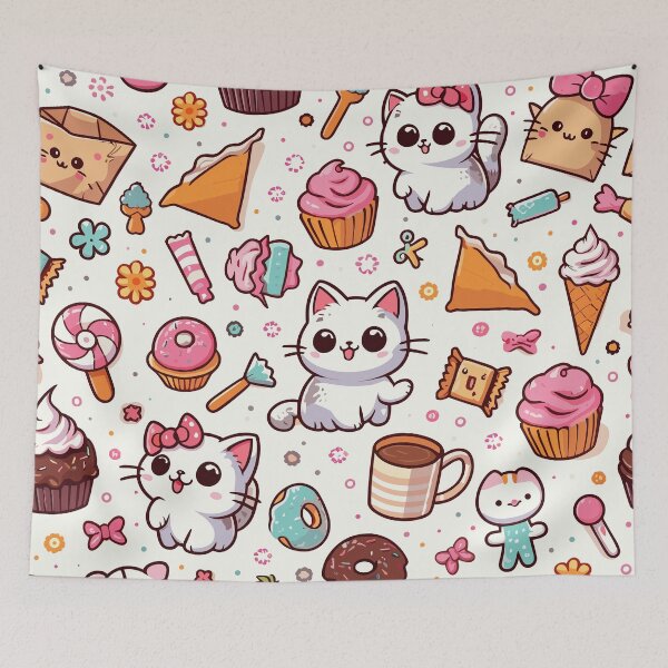 Item preview, Candy and Kitty designed and sold by FRUU-design.
