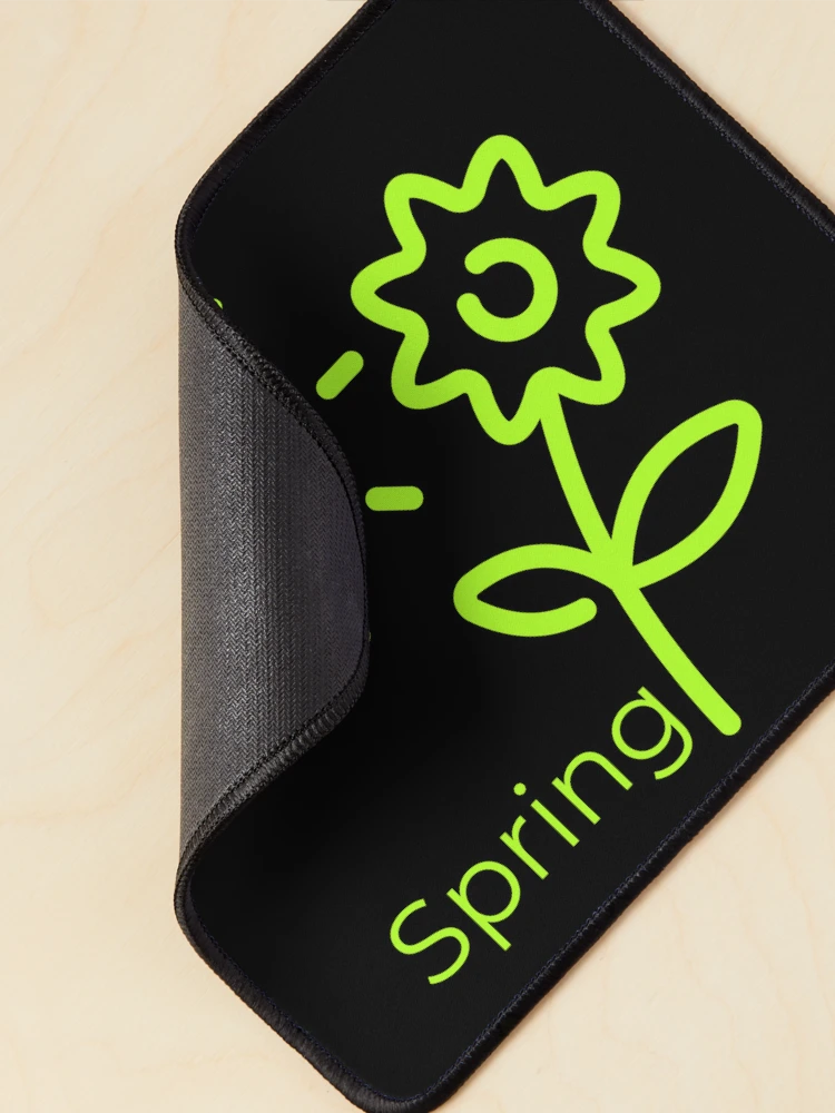 Thumbnail 2 of 5, Mouse Pad, Spring In Green designed and sold by DesignsMjB.