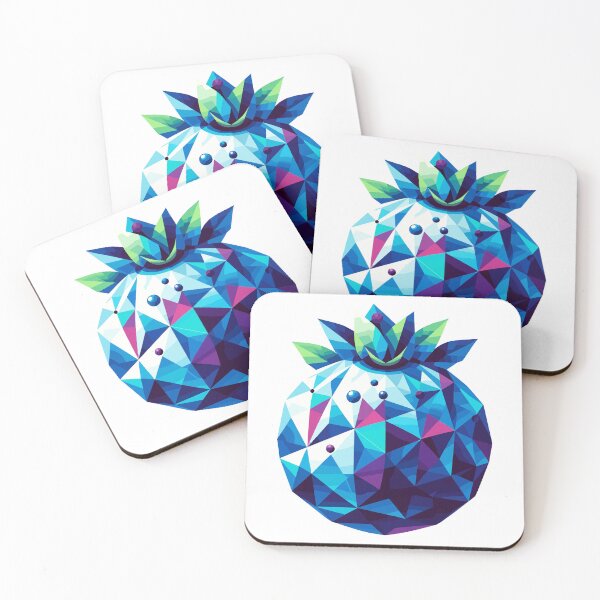 Item preview, Abstract Geometric Blueberry - Color Design designed and sold by Amanda-S-Olsen.