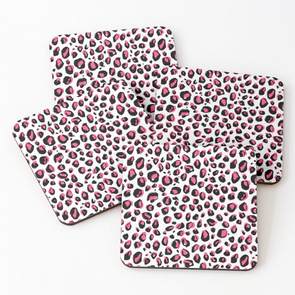 Item preview, Cheetah Print // Fluorescent Pink & Black designed and sold by LaraElsieDesign.