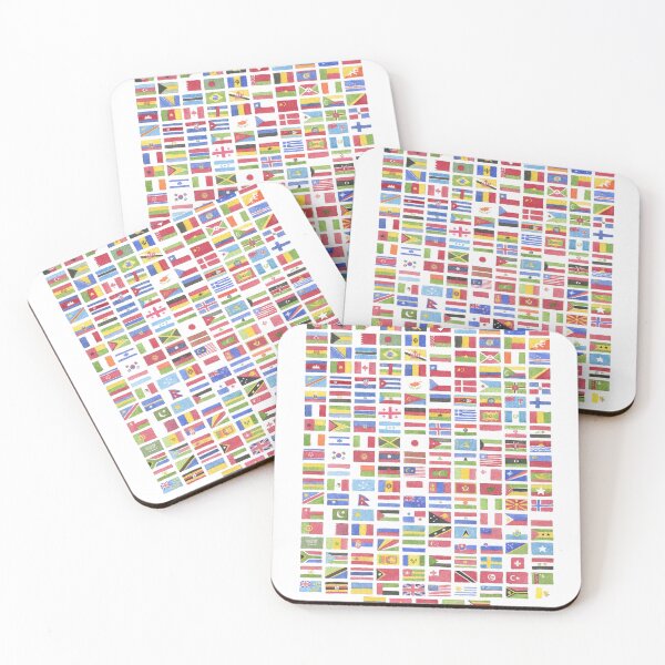 Item preview, Watercolor flags of the world designed and sold by OneLeggedKiwi.