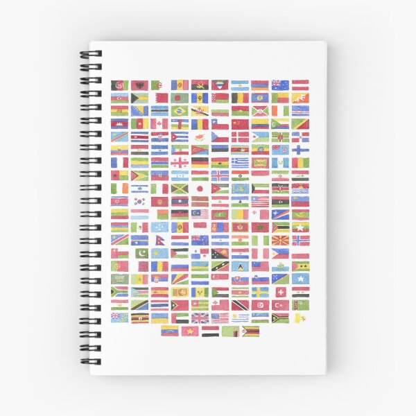 Item preview, Watercolor flags of the world designed and sold by Dan Jones Illustration.