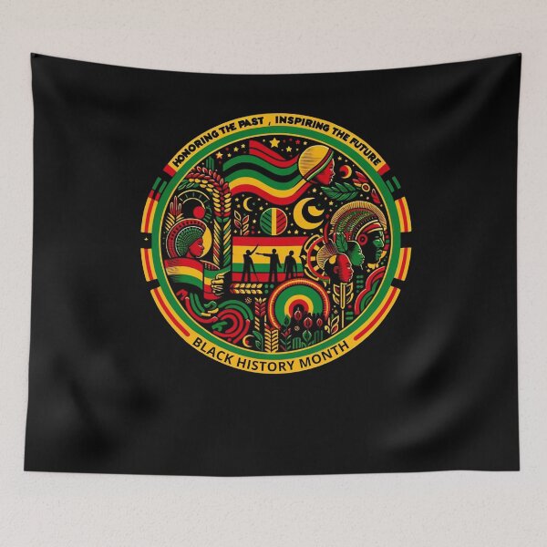 Item preview, Honoring The Past Inspiring The Future Black History Month designed and sold by Chmielayka.