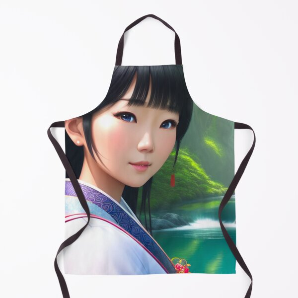 Item preview, Enchanting Japanese woman by the river designed and sold by Nathan Z..