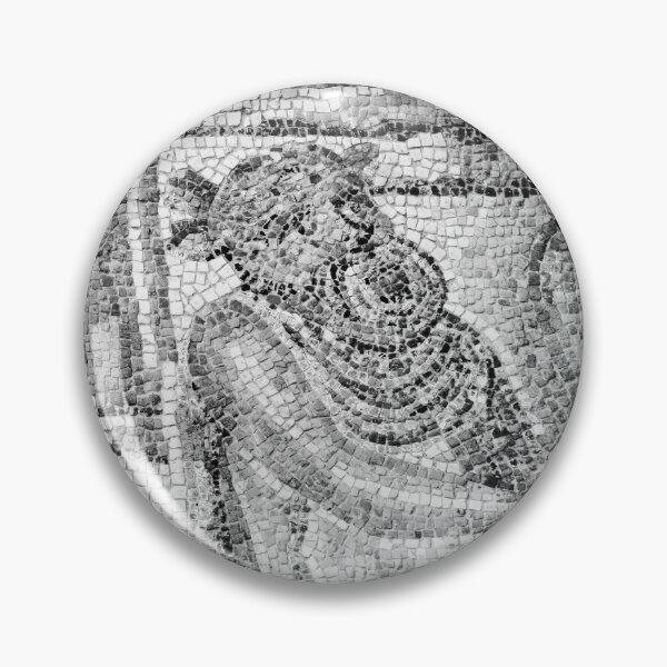 Item preview, Roman Actor Mosaic Cordoba Black and White Vertical designed and sold by eddiebarronshop.