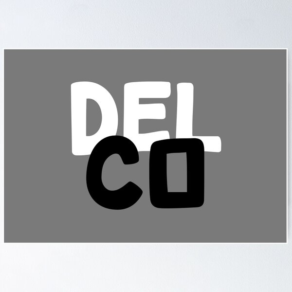 Item preview, Delco designed and sold by TropiCol Creations.