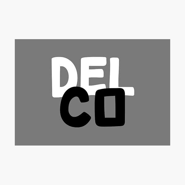 Aperçu de l'œuvre Delco créée et vendue par TropiCol Creations.