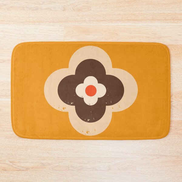 Item preview, Mod Retro Daisy Marigold - Mid Century Floral designed and sold by susycosta.
